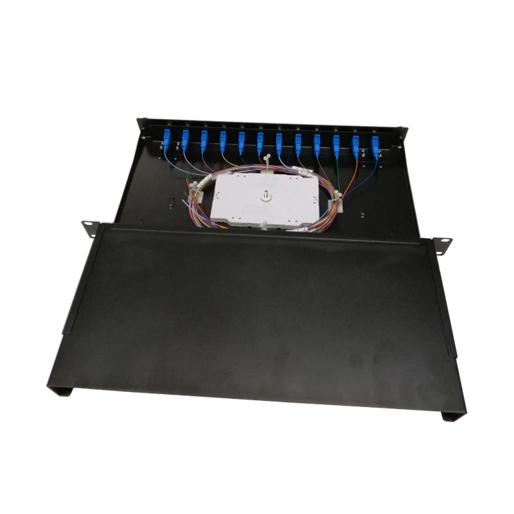 19 Inch Rack Mounted Slidable Fiber Optic Patch Panel